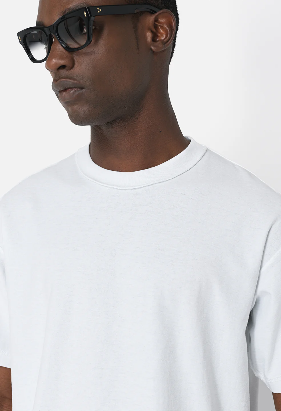 Summer Reversed Cropped Tee / White - Image 7